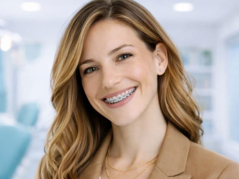 Ortodoncia con brackets metálicos adultos en Horta-Guinardó Institut Dental Torres Ballart