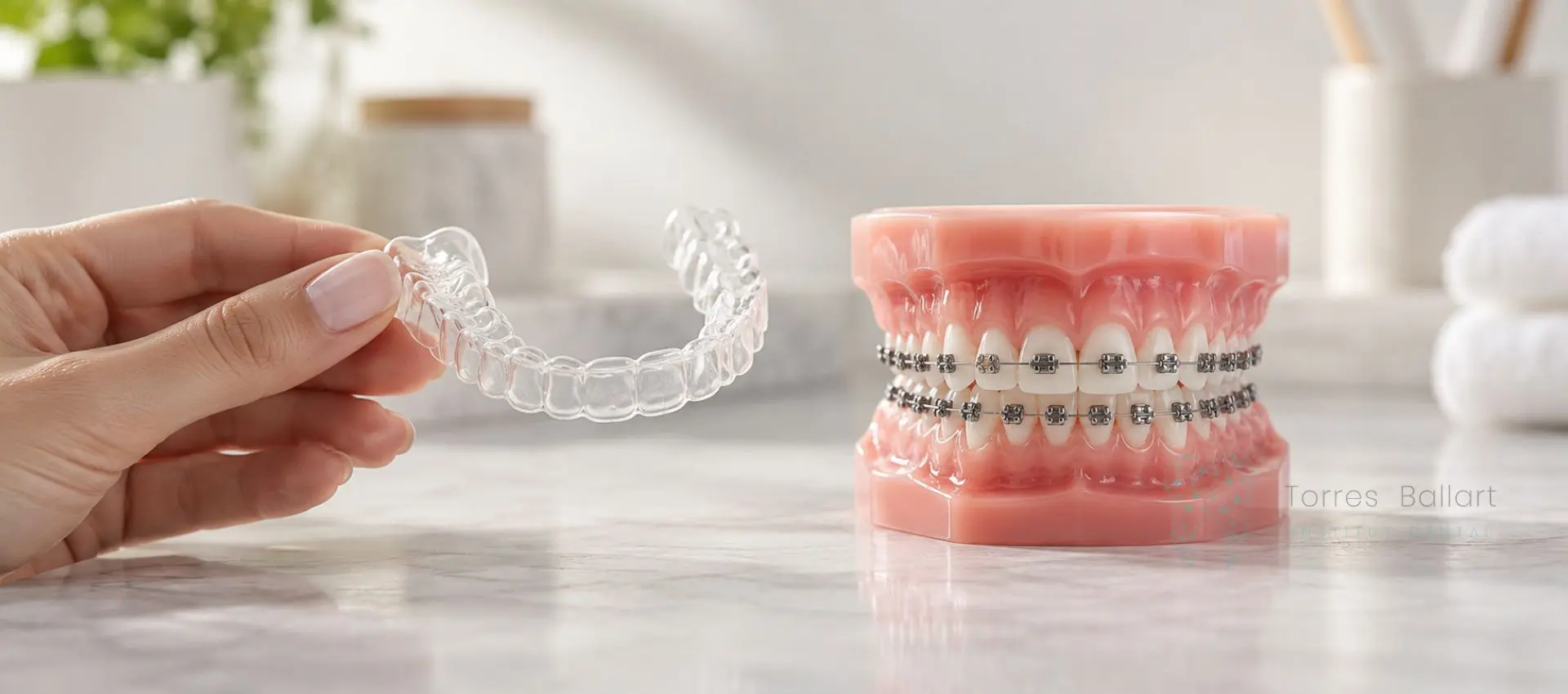 Ortodoncia invisible-brackets en Horta-Guinardó en Institut Dental Torres Ballart